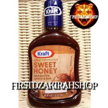 

Kraft honey sweet BBQ sauce 496gr