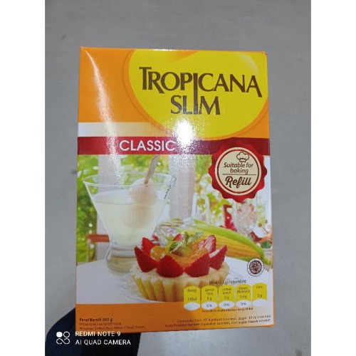 

Tropicana Slim Sweetener Classic Refiil 500 gr