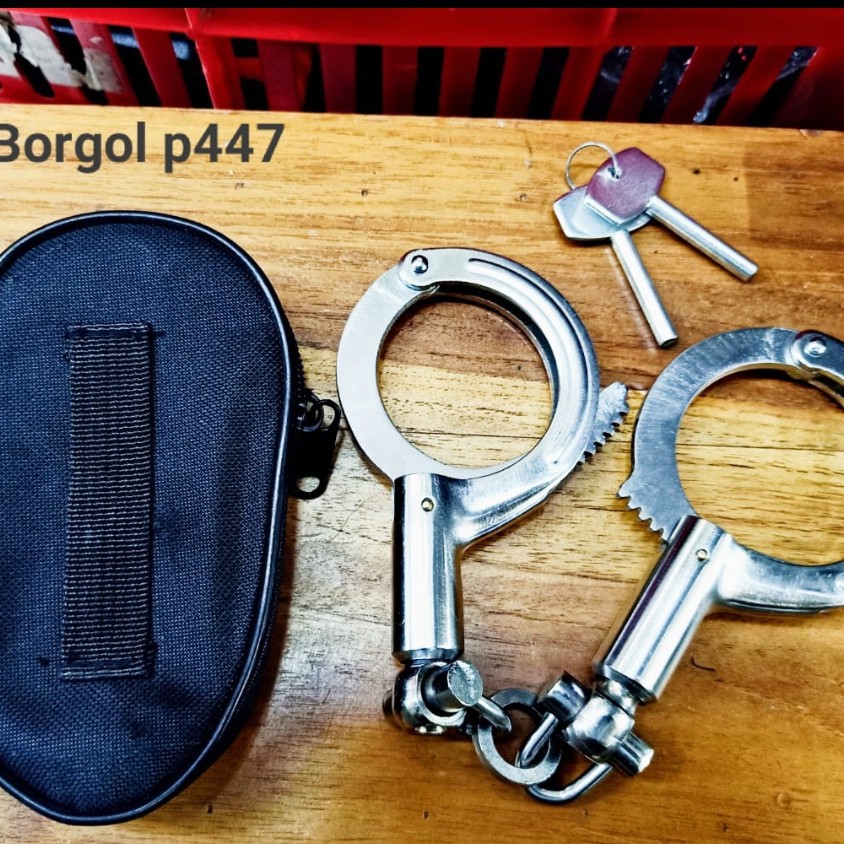 RB Borgol India Borgol Tangan Import/ Borgol Tangan India /Borgol Polri Polisi Security