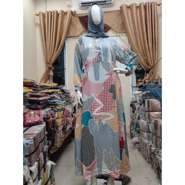 Gamis Marsela print