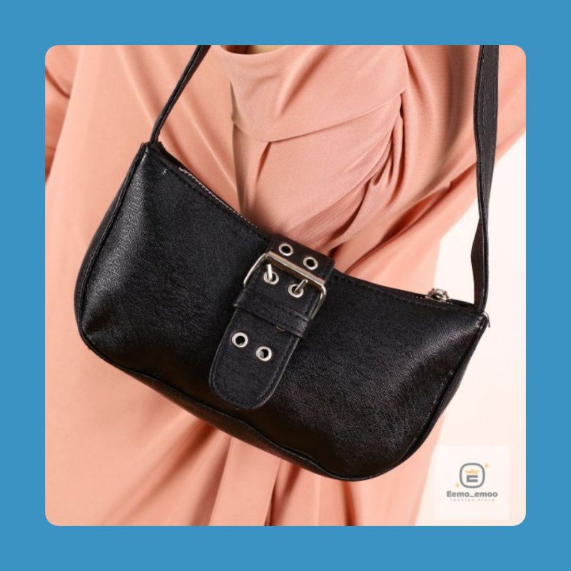 Diana Shoulder Bag Tas Bahu Gesper Wanita Vintage TSK EMOEMO