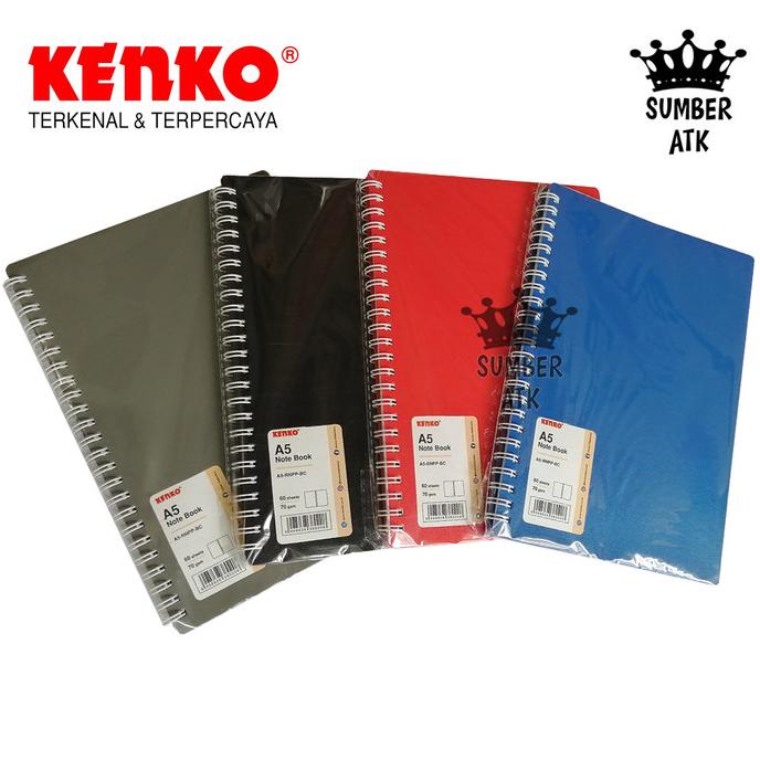 

Buku Ring Note Kenko A5 RNPP BC Buku Note / Ring Book - 1 PCS