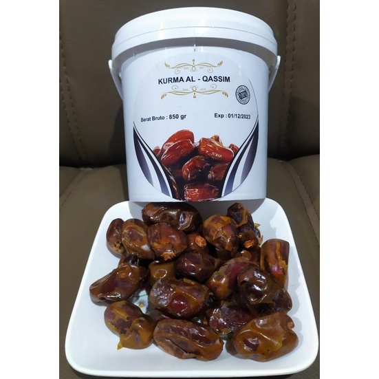 

( GROSIRAN ) KURMA AL QASSIM 1kg / KURMA EMBER GRADE A 850gram