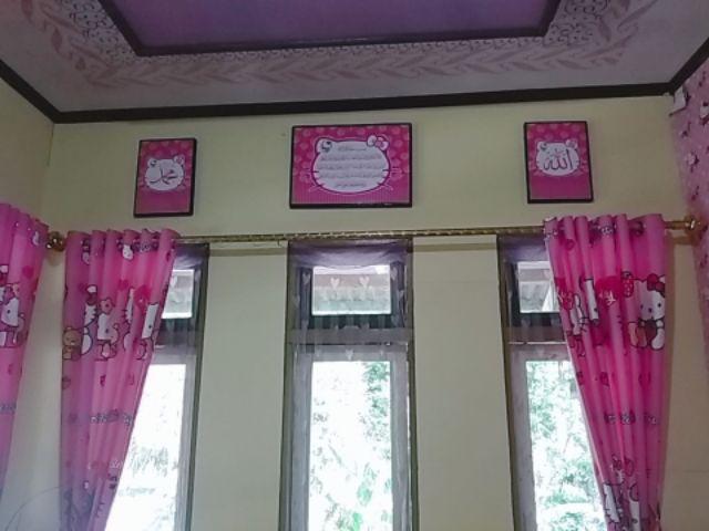 Kaligrafi Helo Kitty Pink Fanta