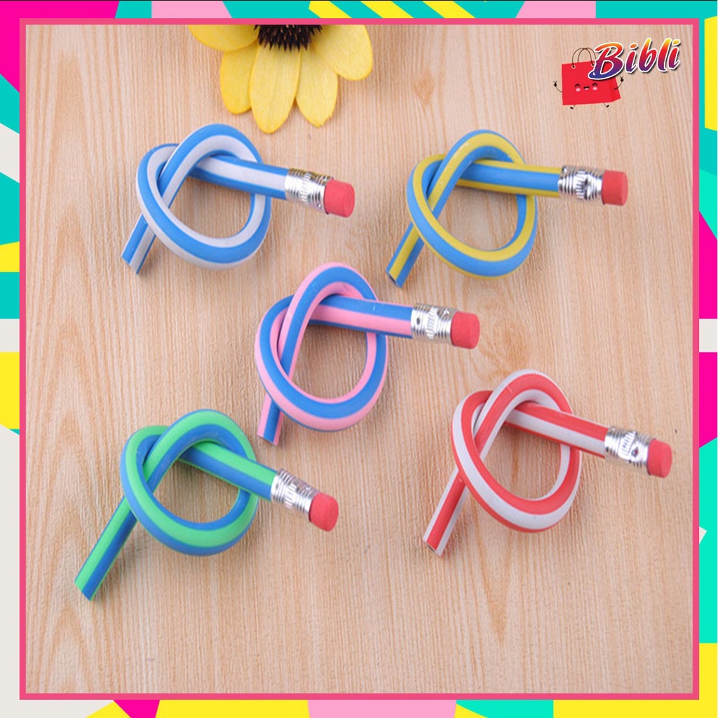 

Pensil Flexsible Lentur Pensil Gulung Unik Lucu 638