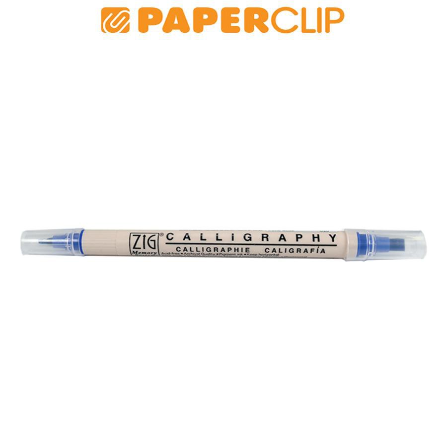 

PEN BRUSH ZIG KURETAKE MS-3400 CALLIGRAPHY 030 PURE BLUE
