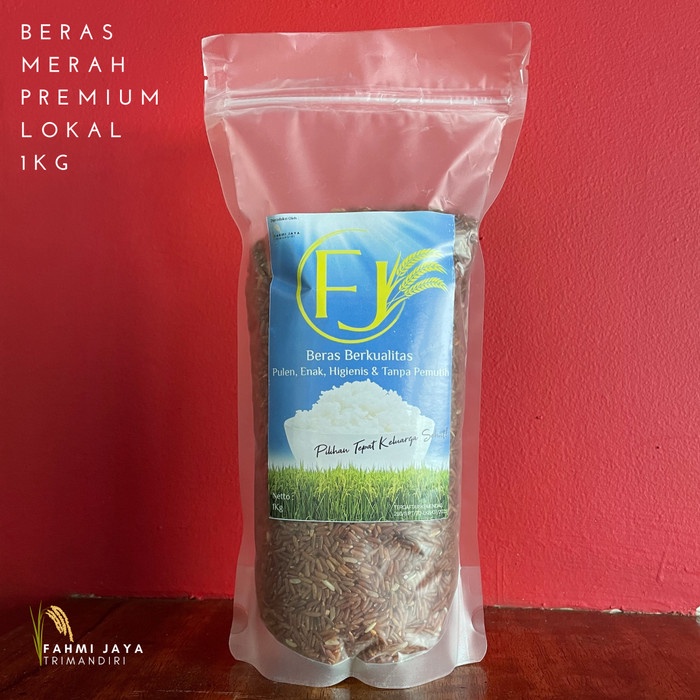 

BERAS MERAH PREMIUM LOKAL 1KG