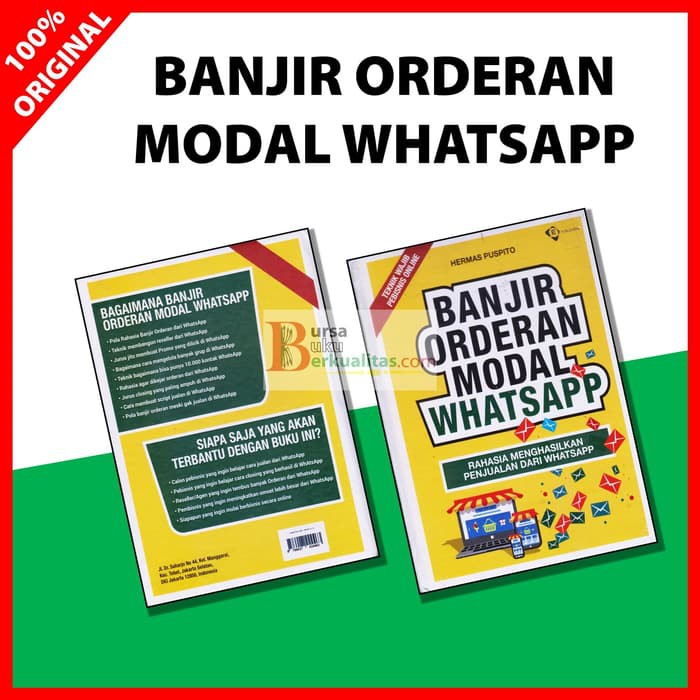 Banjir Orderan Modal Whatsapp Karya Hermas Puspito - Original