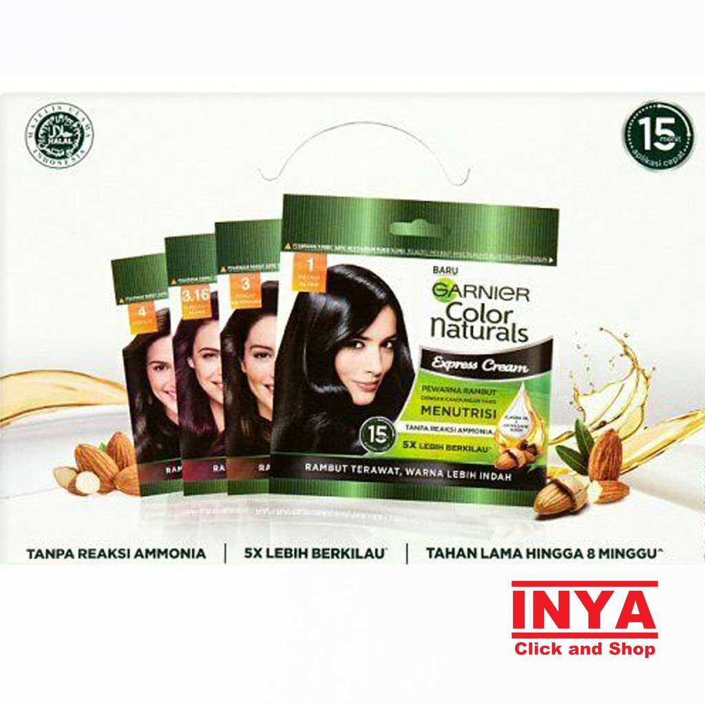 GARNIER COLOR NATURAL EXPRESS CREAM , ULTRA COLOR &amp; MEN SHAMPOO COLOR