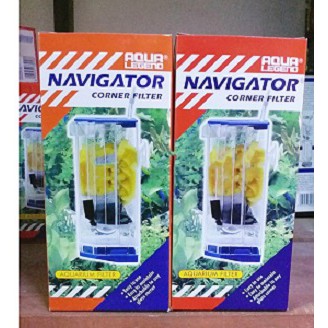 Corner Filter Navigator Aqua Legend Sudut Aquarium Akuarium Aqualegend