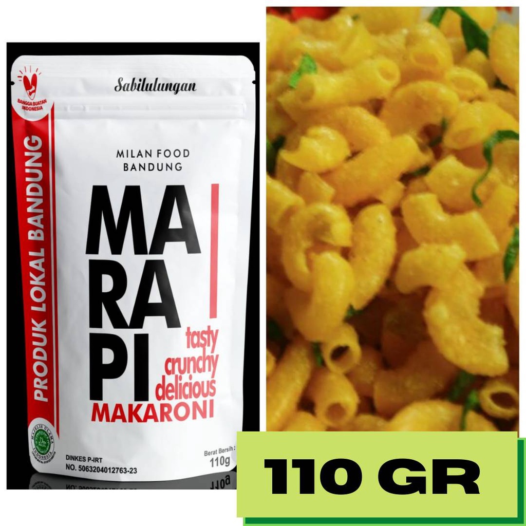 

Makaroni Marapi 110 gr Keju