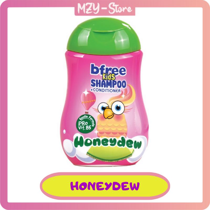 BFREE Kids Shampoo + Conditioner 200 ml 4 Aroma Buah BFree Kids Strawberry BFree Kids Grape BFree Kids Orange BFree Kids Honeydew