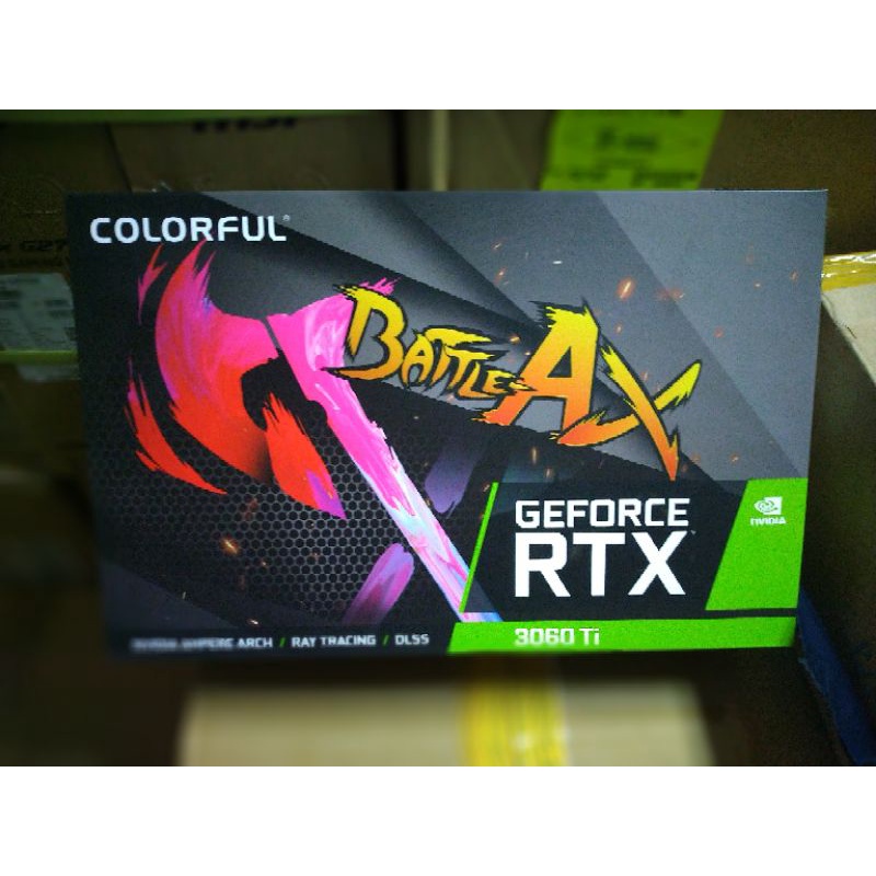 VGA Colorful iGame GeForce RTX 3060 Ti NB 8G LHR q