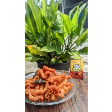 

Cemilan makaroni daun jeruk