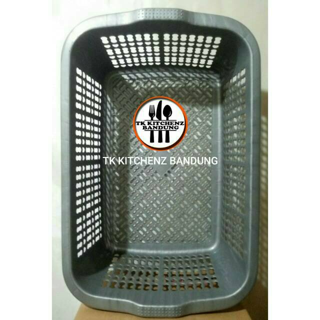 Keranjang Baju / Keranjang Baju Kotor / Keranjang Baju Kotor Murah Silver