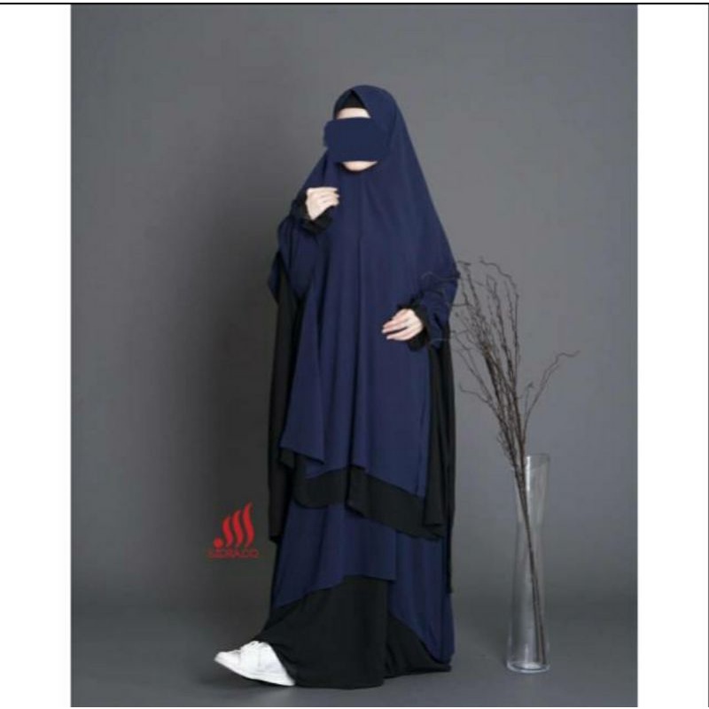 Preloved 1 Set Sidra Ramadhania warna navy