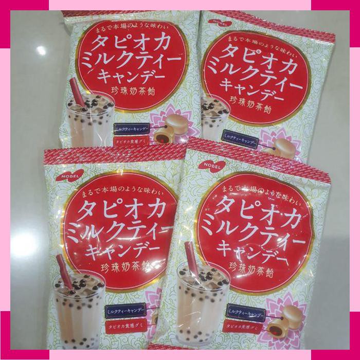 

Nobel Milk Tea Boba Candy Permen Boba Jepang Japan Snack Candy Sweets