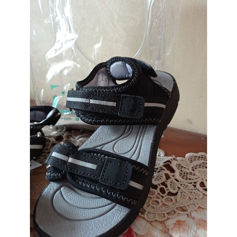 Sepatu Sandal Anak ToeZone by Oshkosh Caicos Ch Black Hitam