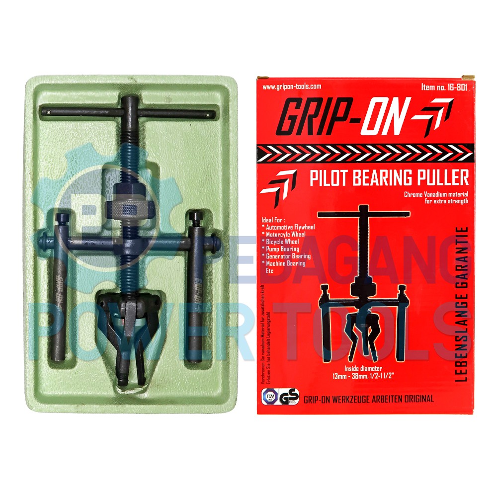 GRIP ON PILOT BEARING PULLER TREKER CABUT ALAT PEMBUKA BEARING DALAM