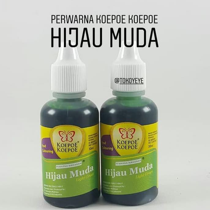 

31.87-Kue- Pewarna Koepoe Koepoe Hijau Muda -Terlengkap-Termurah-Dijamin.