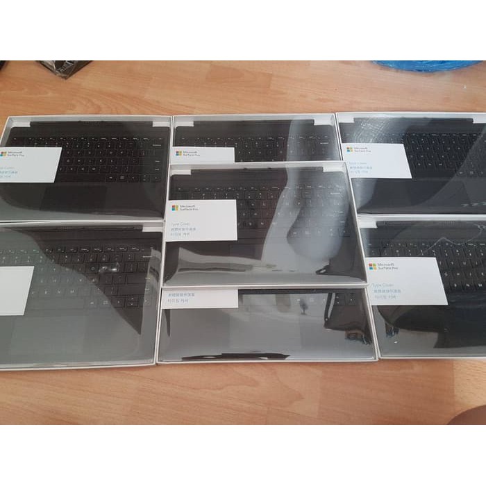 Microsoft Surface Pro 7 / 6 / 5 New Type Cover Keyboard - Black