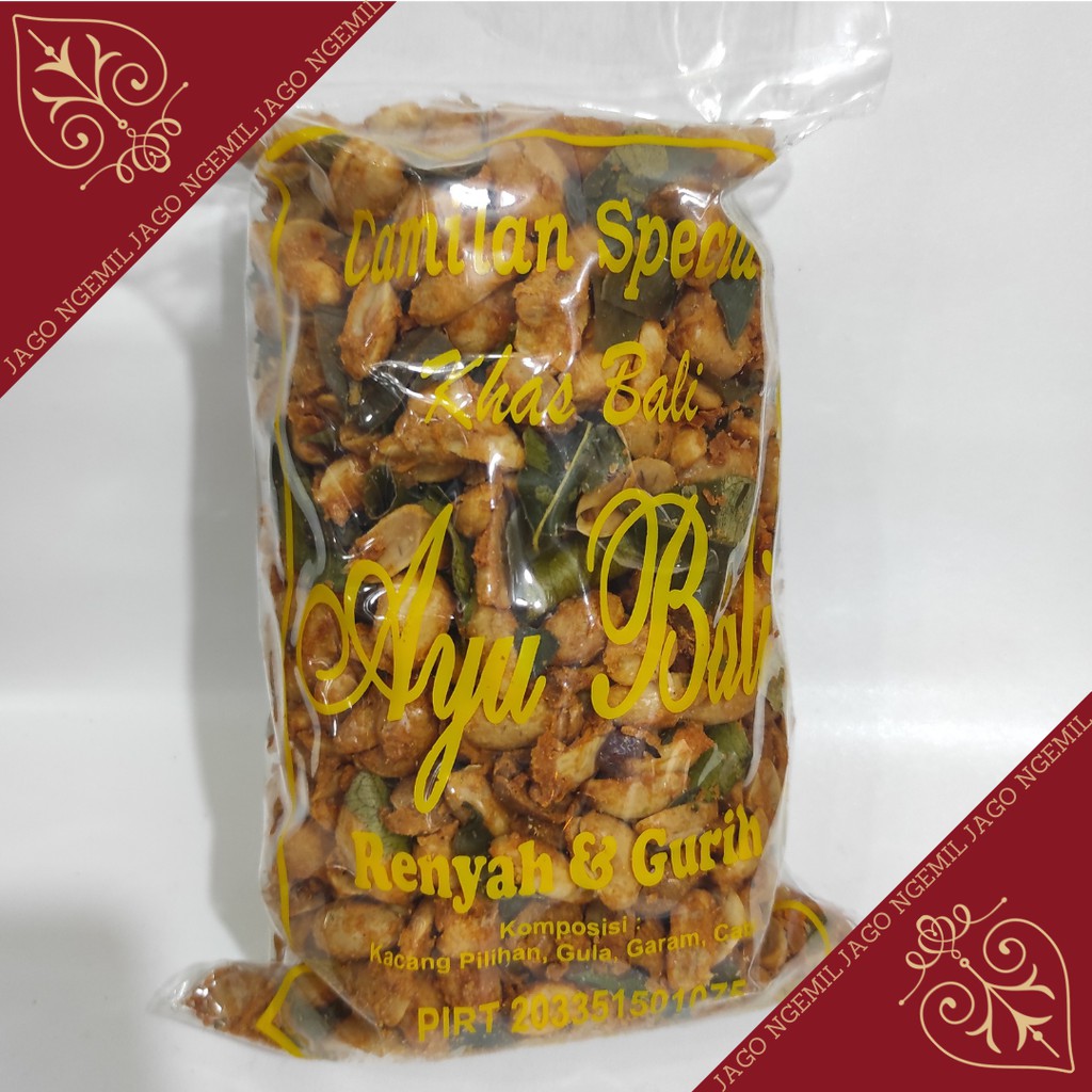 Kacang Bumbu Rempah Ayu Bali 600gr - Kacang Thailand bumbu rempah Bali