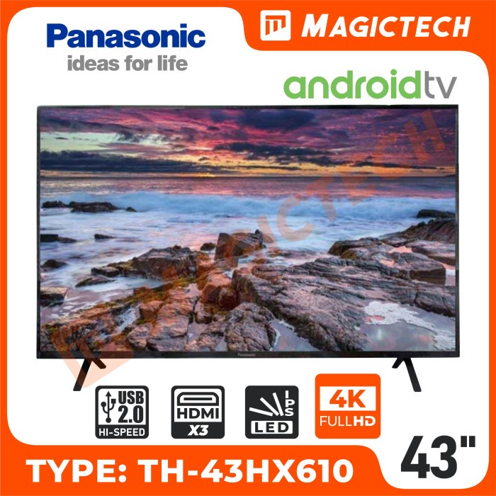 TV LED PANASONIC 43 INCH / 43" TH-43HX610G - ANDROID TV