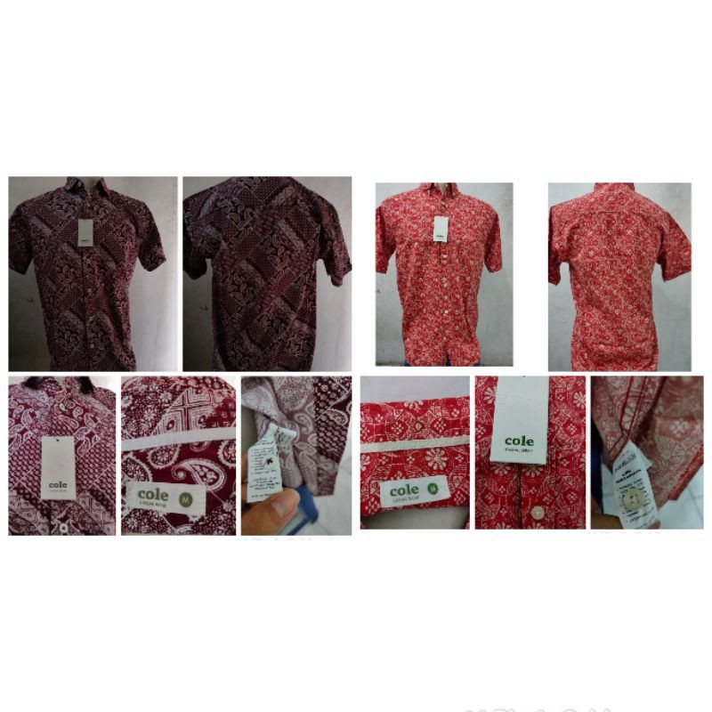 Kemeja Cole Motif Batik