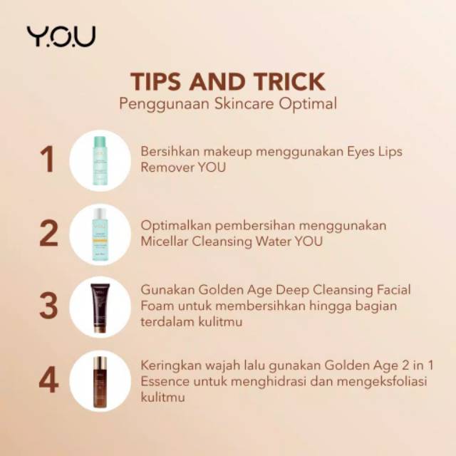 Y.O.U | You Golden Age Illuminating Day Cream 30ml