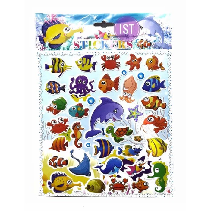 

Mainan Anak STICKER STIKER TIMBUL BINATANG LAUT