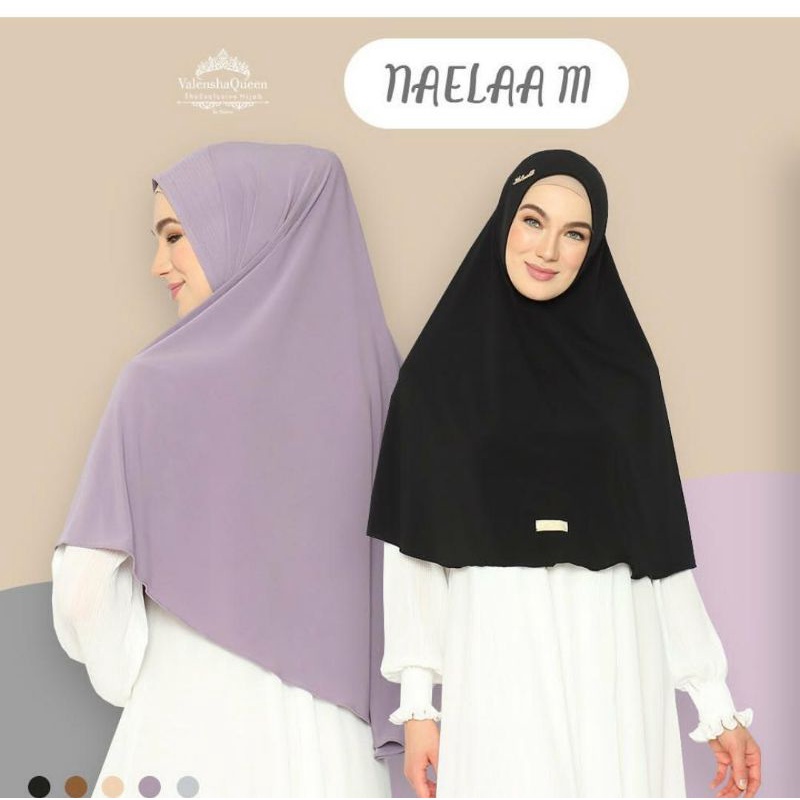 Jilbab Jersey | Naela M ORI valensha Queen