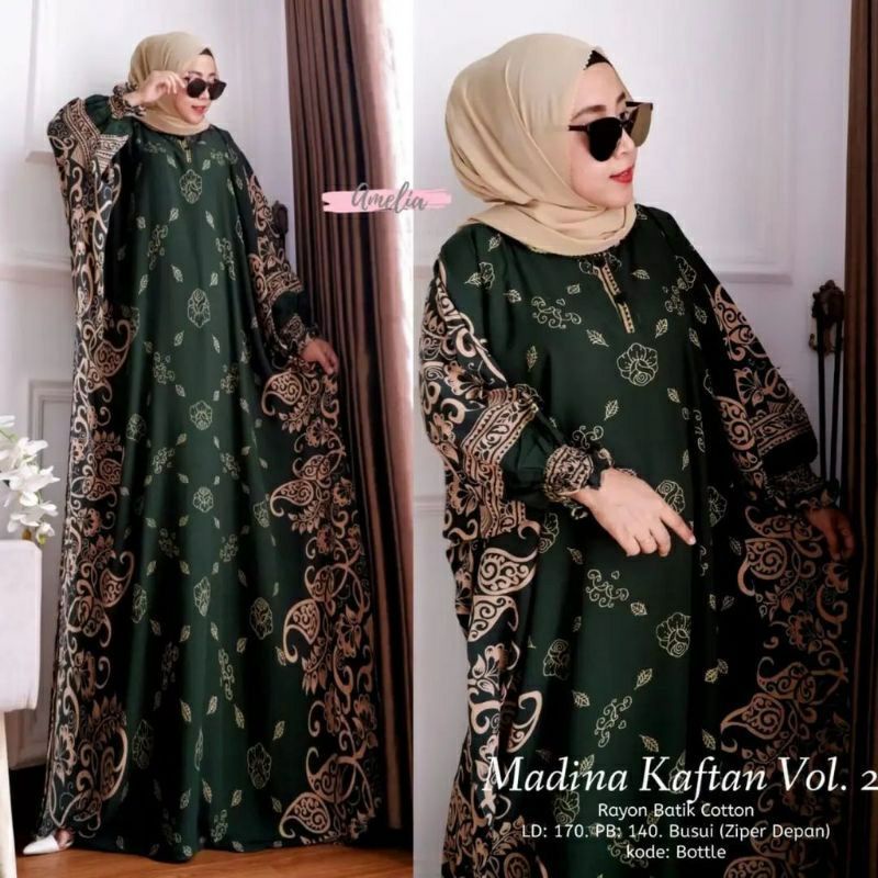 Kaftan Madina/Kaftan Madina Jumbo/Gamis Kaftan/Kaftan madina modrn