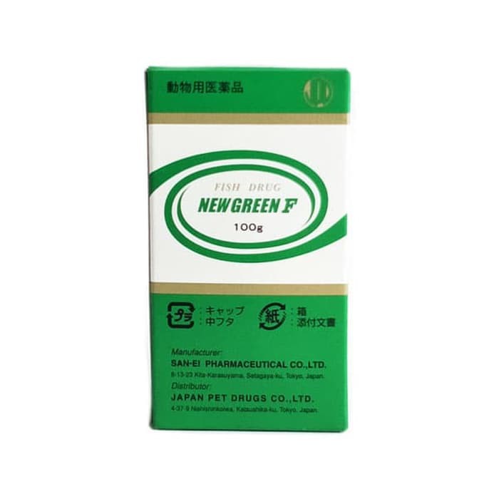 JPD NEW GREEN F 100gr - Koi medicine - obat ikan koi
