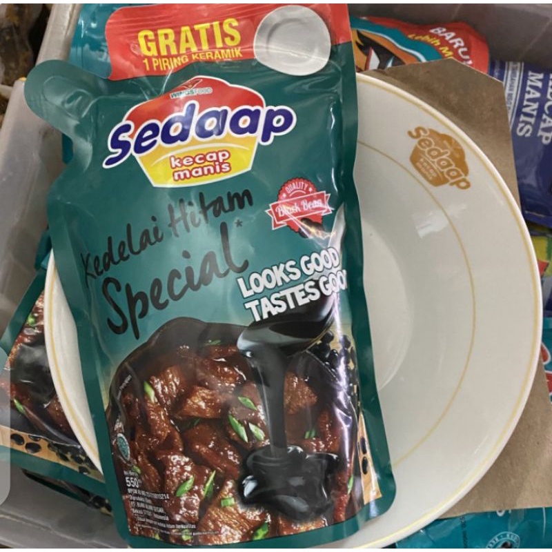 Kecap sedap 550ml FREE PIRING