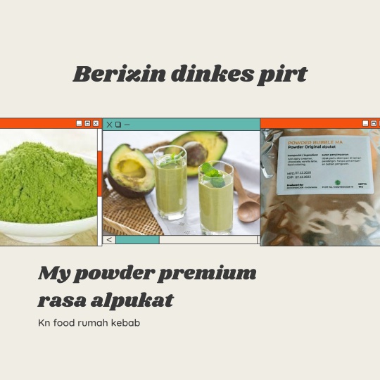 

Bubuk Minuman PREMIUM (MA) Rasa Avocado 1kg