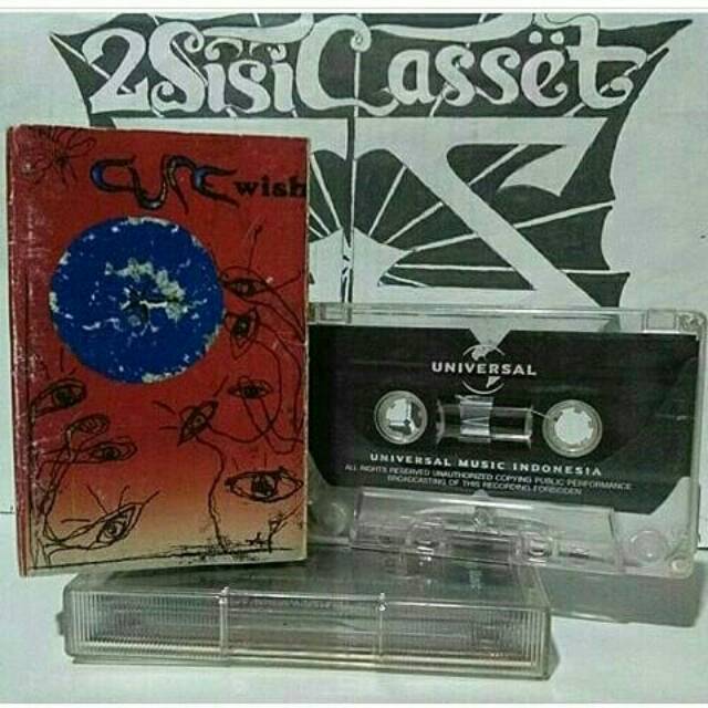 Kaset pita the Cure - wish