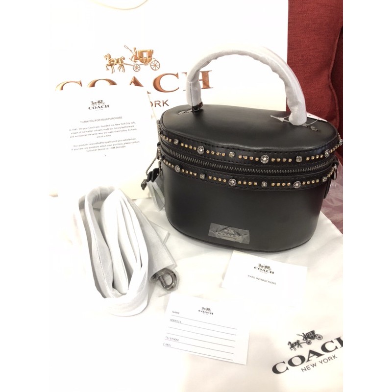 Coach Selena Trail Bag With Crystal
