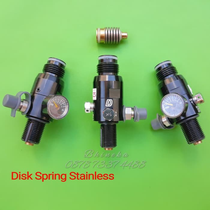 MURAH  Regulator Paintball Taiwan Disk Spring Stainless Steel