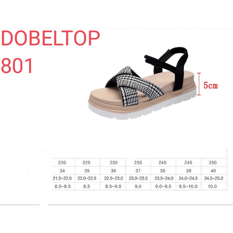 Sandal wanita D 801