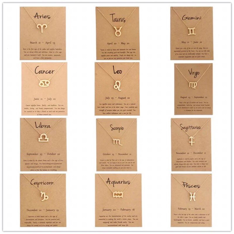 jeswelry.co - zodiac necklaces / kalung zodiak