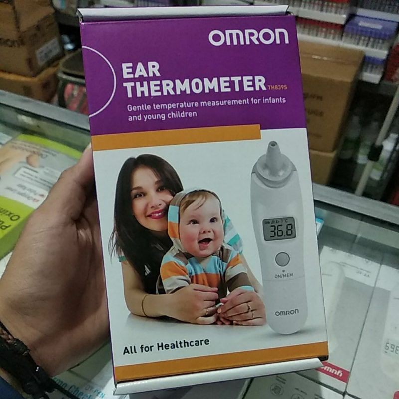 Omron Ear Thermometer TH839S / Thermometer Telinga / Thermometer Omron / Omron