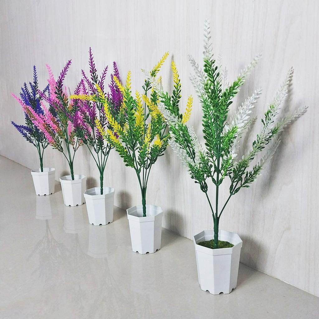 Tanaman Bunga Hias Pot Tanaman Bunga Plastik Ornamen Pajangan Rumah Artificial Decoration Flower Daun Sintetis Azgalery PBP41