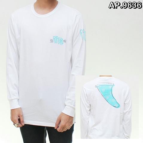 Kaos Pria Distro | Kaos Ripcurl - Lengan Panjang A-9636 | Baju Kaos Branded | Kaos Murah