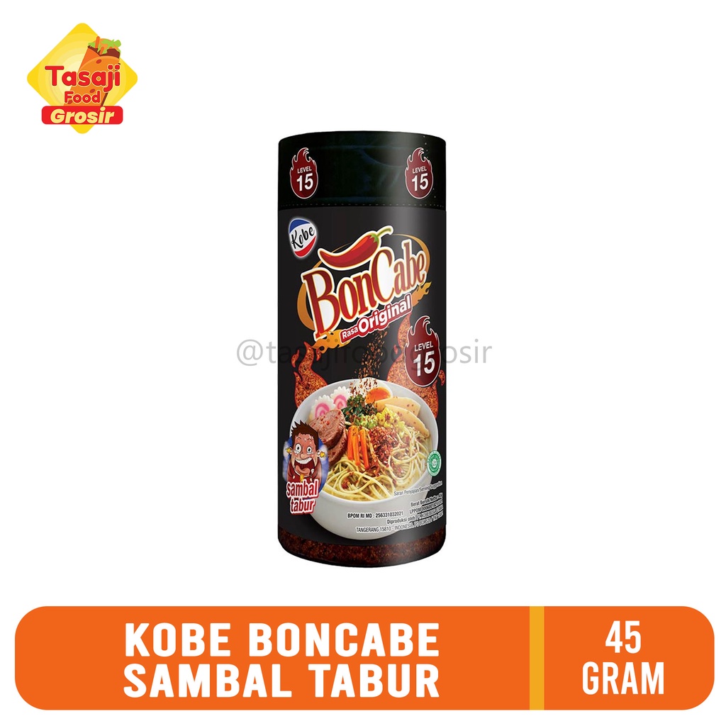 

KOBE Boncabe Sambal Tabur Level 15 45 Gram