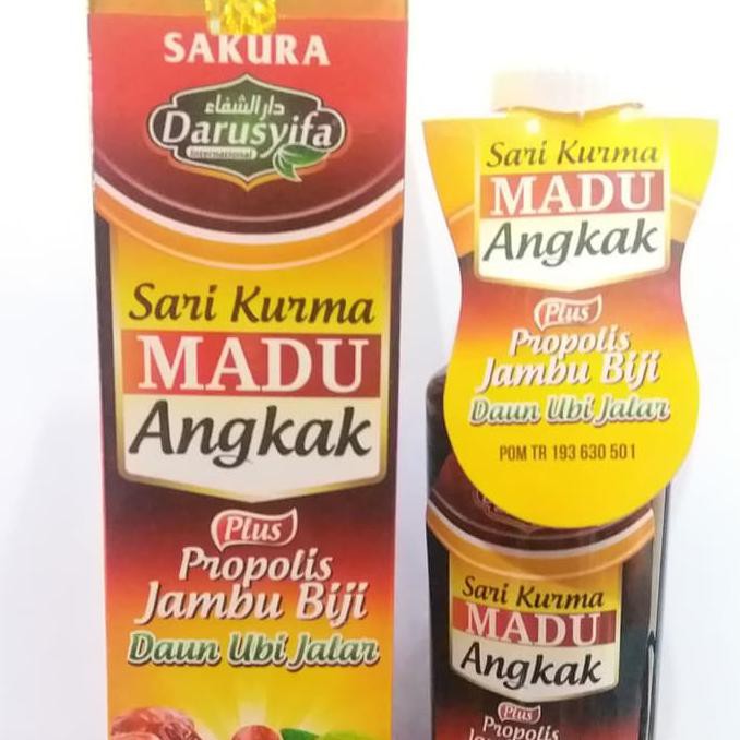 

957Jr86-Sale-Terlaris Sari Kurma Madu Angkak Propolis Jambu Biji Plus Daun Ubi Jalar