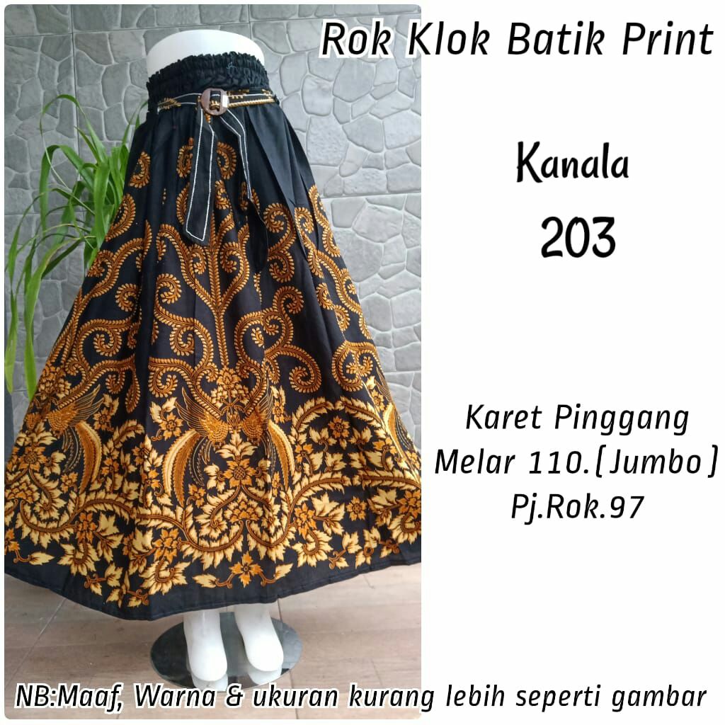 Rok Batik Bawahan Wanita Katun Pekalongan-Kanalaya 203