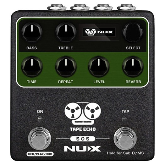 Nux NDD7 NDD-7 Tape Echo Effect Pedal