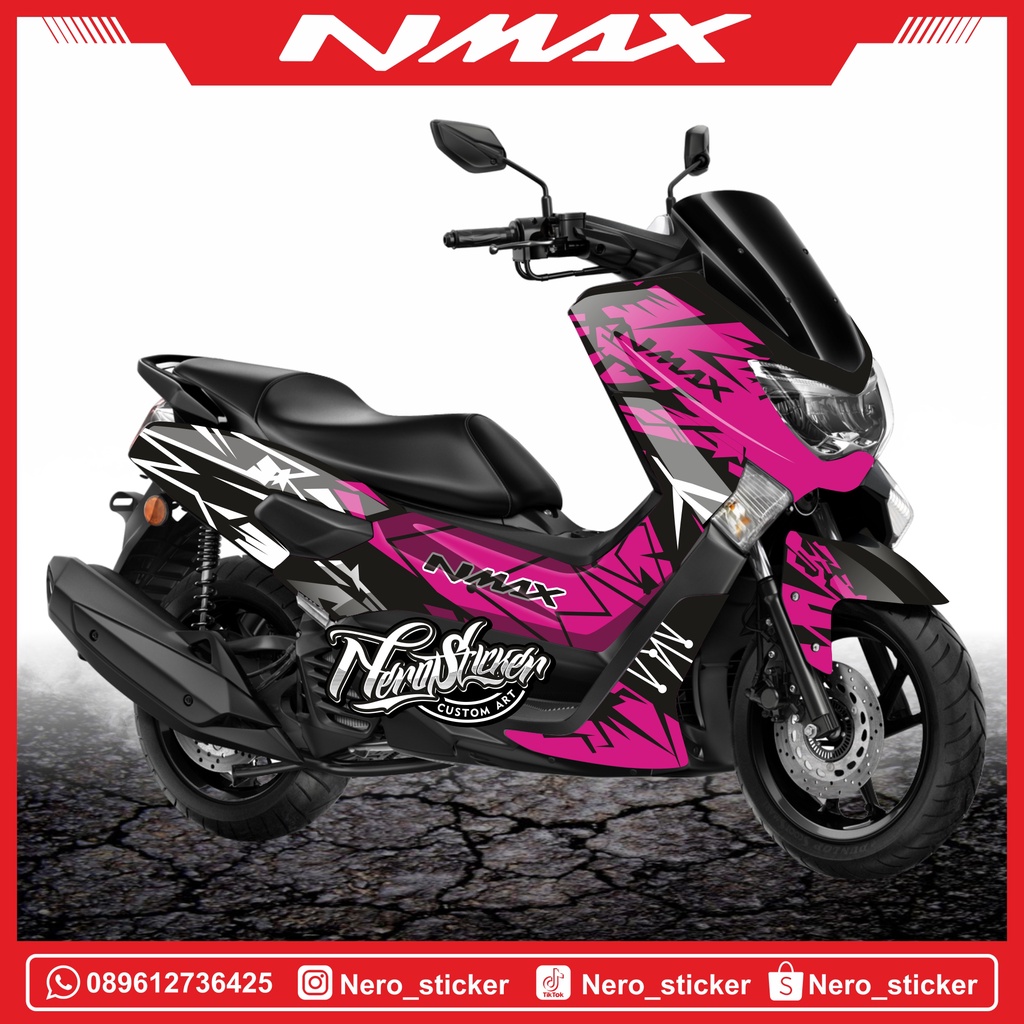 DECAL FULL BODY NMAX OLD MOTIF ABSTRAK