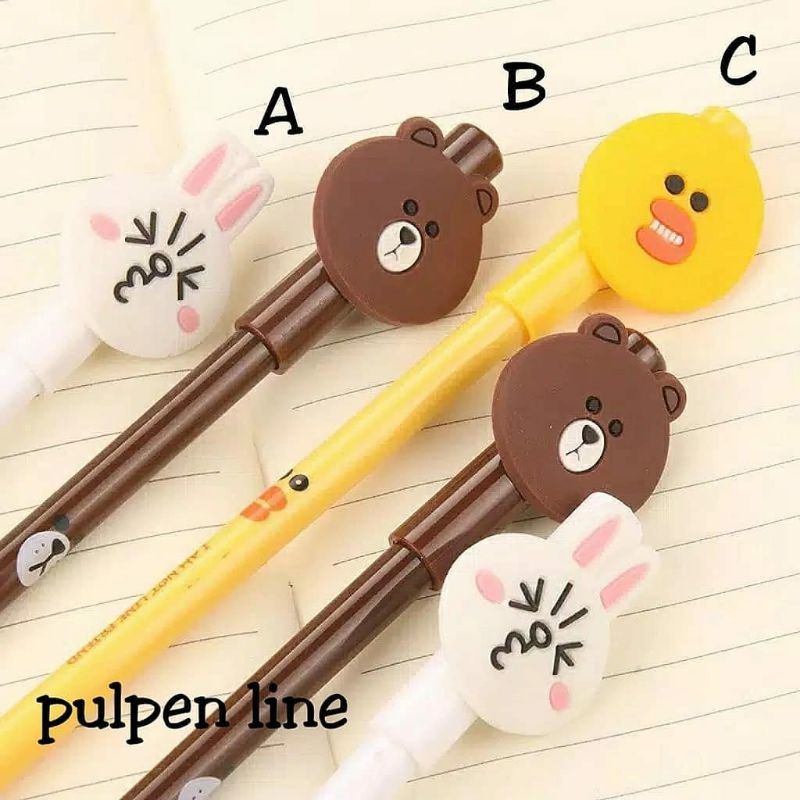 

{LB} PENA PULPEN LINE , PULPEN KARAKTER , PULPEN GEL , PULPEN CANTIK , PULPEN UNIK , PULPEN LUCU , PEN