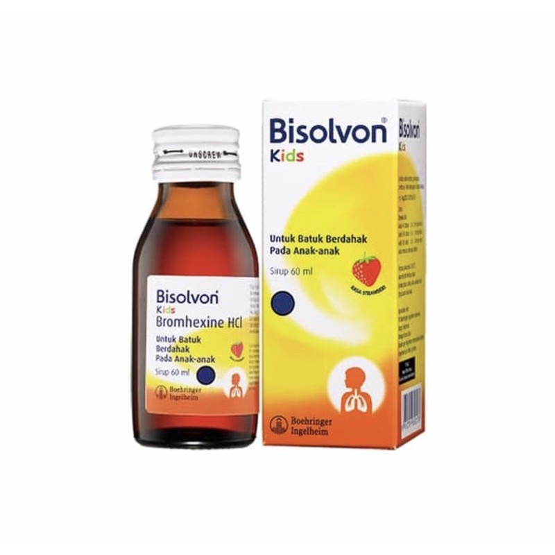 Bisolvon kids 60 ml ( obat batuk berdahak anak )